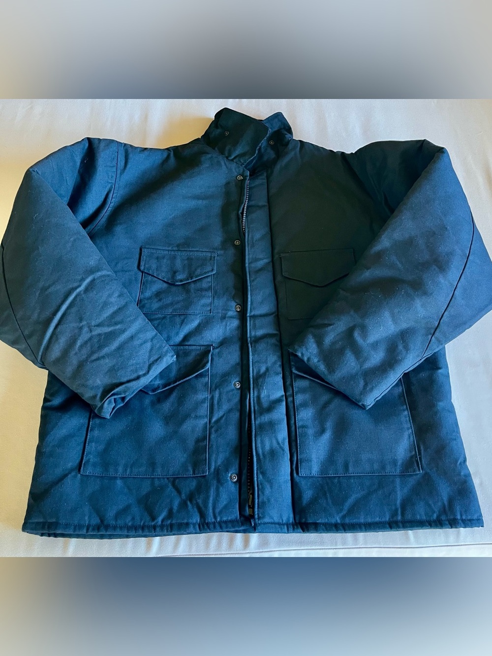 Dakota Outerwear Co. Men's Duck Chore Jacket Insulated Black Work | Size XL